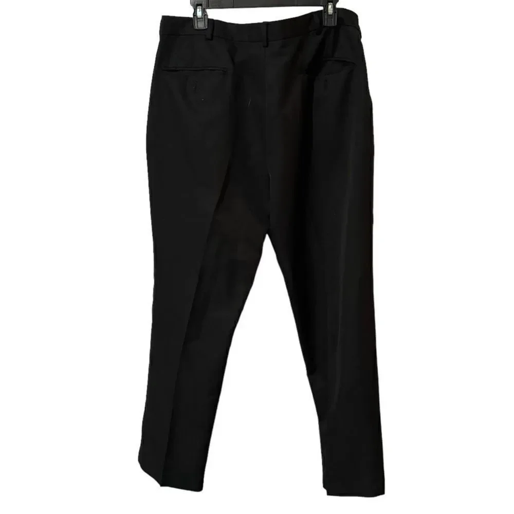Dockers Men’s Black Dress Pants Pockets Size 36/30